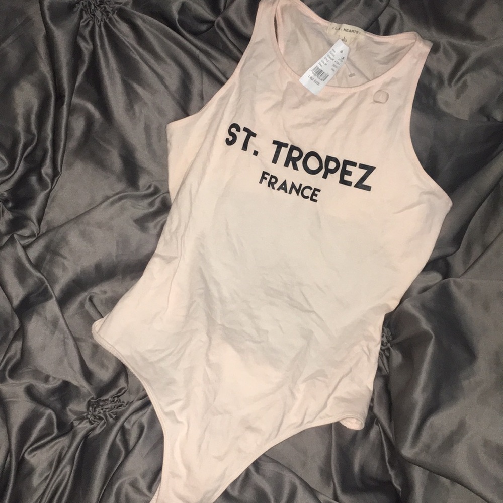 Open back body suit!